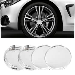 Tobenbone 4 PCS Car Wheel Hub Center Caps, 2.36