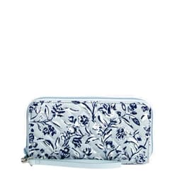 Vera Bradley Women's Cotton Accordion Wristlet with RFID Protection