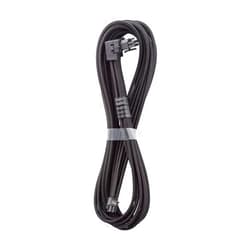 CableMod Universal Pro ModMesh Sleeved 12V-2x6 12VHPWR 90° StealthSense Direct PCIe Cable (Variant B, Black)