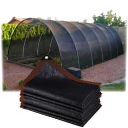 Generic 2x2 3x2 4x3m Balcony Shade Netting Shade Cloth UV Resistant Net Sun Mesh Shade Canopy with Grommets Outdoor Shade Screen Cover Tarp HDPE for Greenhouse, Parking Shed, Garden Yard or Kennel (Size : 8X