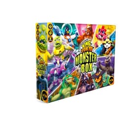 IELLO King of Tokyo Monster Box, Strategy Board Game, 2-6 Players, Ages 8+, 30 Minute Playing time, All King of Tokyo expansions Included