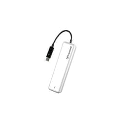 Transcend TS480GJDM855 480GB JetDrive 855 Thunderbolt NVMe PCIe Gen 3x4 Portable SSD Solid State Drive with Enclosure
