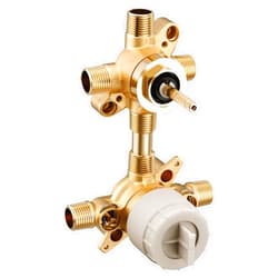 Moen U232CIS M-CORE Shower Mixing Valve with 2 or 3 Function Integrated Transfer Valve with CC/IPS Connections and Stops