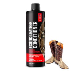 Berkland Exotic Leather Conditioner for Boots - Made in USA Leather Cleaner Specially Formulated to Clean & Condition Your Reptile & Exotic Skins - Snakeskin Conditioner - Crocodile Leather Conditioner - 8oz