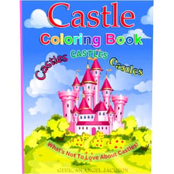 By A Geek An Angel Jackson (Author) Castle Coloring Book!Castles, Castles, Castles! What’s not to Love about a Castle! Cute & Unique Great Gift for Boys & Girls, kids ages 4 to 8!