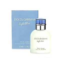Dolce & Gabbana (DOPG8) Light Blue Pour Homme | Eau de Toilette Spray by Dolce & Gabbana | Fragrance for Men | Fresh Aromatic Mediterranean Scent | 40 mL / 1.3 oz