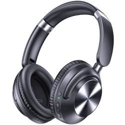 TAGRY Active Noise Cancelling Over Ear Headphones 100H Playback Bluetooth Headphones Earphones with Deep Bass Light Weight Comfort Headsets with Fast Charging for Work Travel Home Office PC Black