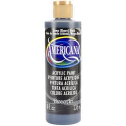 DecoArt DA067-9 Americana Acrlics, 8-Ounce, Lamp (Ebony) Black