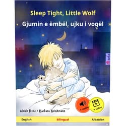 By Ulrich Renz (Author), Barbara Brinkmann (Illustrator), Sefa Agnew (Narrator), Jeta Abazi Gashi (Narrator, Translator), Gemma Martin (Narrator), Pete Savill (Translator), Qëndrim R. Gashi (Translator) & 4 more Format: Kindle Edition Sleep Tight, Little Wolf – Gjumin e ëmbël, ujku i vogël (English – Albanian): Bilingual children's book, age 2 and up, with online audio and video (Sefa Picture Books in two languages)