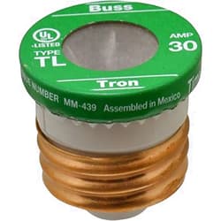 Cooper Bussmann Bussman BP/TL-30 30 Amp Time Delay Plug Fuses 3 Count