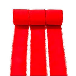 ALOHOVME Red Chiffon Ribbon 1.5