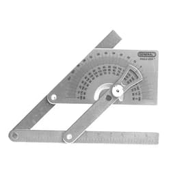 General Tools Protractor and Angle Finder #39, Stainless Steel, Outside, Inside, Sloped Angles, 0° to 180°