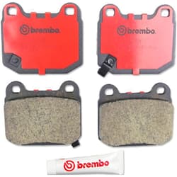 Brembo P56048N Premium Ceramic Rear Disc Brake Pad Set MASERATI/MITSUBISHI/NISSAN/SUBARU/TOYOTA OE# 4605A050