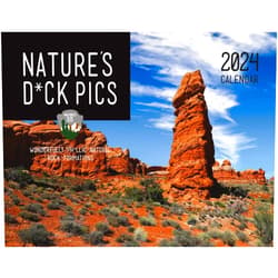 Generic Nature's D*ck Pics Calendar - Funny White Elephant and Secret Santa Gag Gift