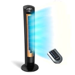 Lasko Oscillating Tower Fan, Remote Control, Ionizer, 3 Speeds, Timer, for Bedroom, Office, Kitchen 42