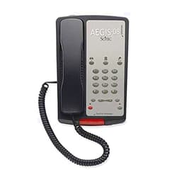 Cetis Hospitality Feature Phone, Black - Aegis-3-08 (BK)