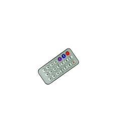 HCDZ Replacement Remote Control for Oture Dual TTD-2807 Subwoofer Portable Party Speaker