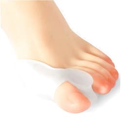 HioIoiH Big Foot Bone Separator, 10 Pack, Soft toe Hallux Valgus Protectors,Pressure,Crooked,Bunion Pads & Separates,Bunion Corrector,Cushion Toe Separators,Gel Toe Separator for Orthopaedic Purposes