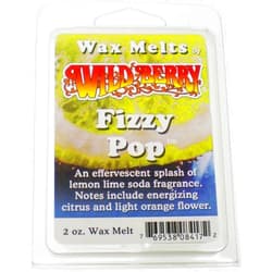 Cultural Exchange Wild Berry Fizzy Pop Wax Melts [2 Packs x 6 Melts Per Pack - White - 2 oz.]