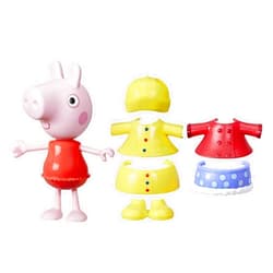 Peppa Pig Dress-Up Figure with 6 Easy-On Fashion Accessories, 6-Inch Doll, Preschool Toys for Girls and Boys 3 and Up