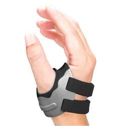 Velpeau CMC Joint Thumb Arthritis Support Brace - Soft & Hard Plastic Compose - with Thumb Compression Sleeve, Stabilizes Thumb CMC Joint Without Limiting Hand Function (Black, Right - Medium)