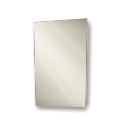 Jensen 807P24WH Specialty Perfect Square Single-Door Recessed Medicine Cabinet