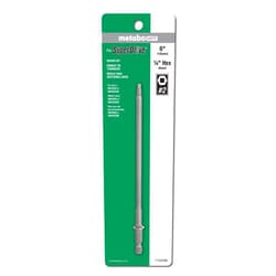 Metabo HPT Driver Bit, 2 Square, 6-Inch Long, For W6V4SD2 SuperDrive Collated Screw System (115450M)