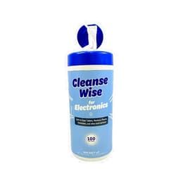 Cleanse Wise Electronic Cleaning Wipes 100 Ct, White (CL100TAL)
