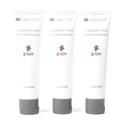 CariFree Fluoride Free Gel (Grape): Nano Hydroxyapatite Toothpaste, Neutralizes pH, Freshens Breath and Moistens Mouth, Dentist Recommended