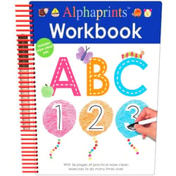 Roger Priddy Alphaprints Workbook ABC (Wipe Clean Activity Book)