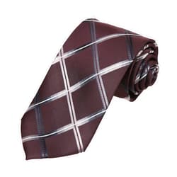 Dan Smith Black Gray Men Tie Microfiber Neckwear Pocket-Square Cufflink Set Franch Cuff Shirt White