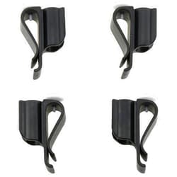 DGZZI On Putter Clamp 4PCS Golf Club Bag Clips Holder Organizer Value Durable Plastic Black Putting Clip Golf Accessories for Men Women Golfer