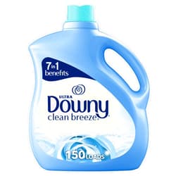 Downy Fabric Softener Liquid, Clean Breeze Scent, 111 fl oz, 150 Loads