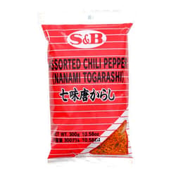 S&B 7 Pepper Spice Mix (Nanami / Schichimi Togarashi) - 1 bag, 10.58 oz