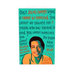 Generic Cesar Chavez Poster 12x18inch Unframed Social Justice Art Canvas Quotes Posters Wall Art Picture Prints Paintings for Living Room Bedroom Office