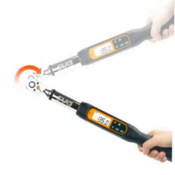 SUGPV Professional 3/8'' Digital Torque Wrench - 8.1 to 135 Nm (5.9 to 99.6ft-lbs) - Precision Auto Tool with Buzzer & LED Alert, Calibrated