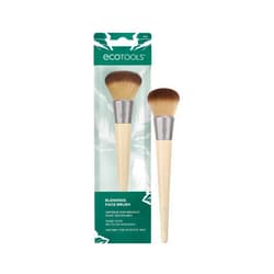 EcoTools Blending Face Makeup Brush, For Liquid & Cream Foundation, Bronzer, & Blush, Multipurpose Makeup Brush, Dense, Synthetic Bristles, Eco Friendly, Cruelty-Free & Vegan, 1 Count