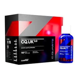 CARPRO CQUARTZ UK 3.0 - Ceramic Coating for Cars, Quartz Based Nanotechnology, Bonds to Paint, Glass, Metal and Plastic - (50ml Kit)