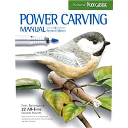 Charles Solomon,David Hamilton,Jack Kochan,Lori Corbett,Editors of Woodcarving Illustrated,Frank C. Russell,Wanda Marsh Power Carving Manual, Second Edition: Tools, Techniques, and 22 All-Time Favorite Projects (Fox Chapel Publishing) Step-by-Step Projects and Photos, Buyer's Guide, Expert Information, and Inspiration