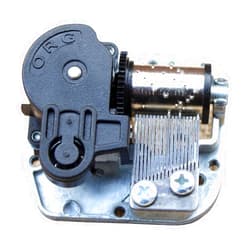 Helen Zora 18 Note Windup Clockwork Mechanism DIY Music Box Movement Many Song for Choose