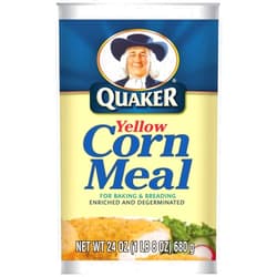 Quaker Corn Meal Yellow Enriched & Degerminated, 24 oz
