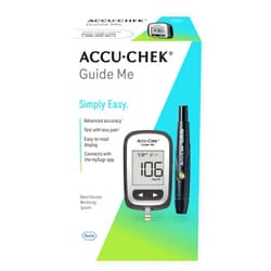 Accu-Chek Guide Me Glucose Monitor Kit for Diabetic Blood Sugar Testing: Guide Me Meter, Softclix Lancing Device, and 10 Softclix Lancets