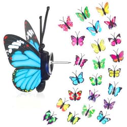 Tucnoeu 50Pcs Butterfly Push Pins Thumb Tacks for Cork Board,Colorful Cute Butterfly Pins for Cork Board,Board Push Pins for Wall,Fun Push Pins Decorative Push Pins for Photo Wall