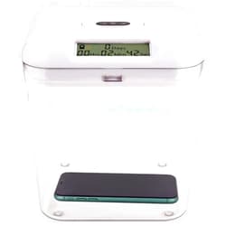 Tcoivs Time Lock Box, Phone Lock Box with Timer, Time Locking Container, Timed Lock Safe for Cell Phone, Snacks and Other Tempting Items