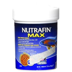 Hagen Nutrafin Max Cichlid Granules, Small, 3.53-Ounce