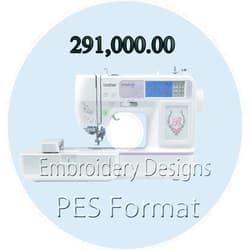 Embroidery designs 291,000 Children PES Format Characters Embroidery Designs for Brother Machine PES Format New 16GB USB Memory