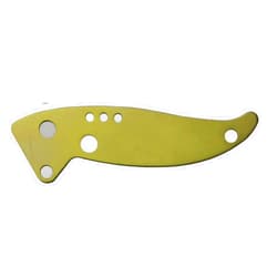 Circle B Tackle Blade Bait Lure Blanks ZB-S in 25 Pack, Nickle or Brass Forms for Vibrating Blade and Shad Blade Lure Forms Bait Size 3/8, 1/4oz Made to fit The Do It Molds