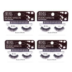 Ardell Studio Effects 105 Black False Lashes, 4 packs