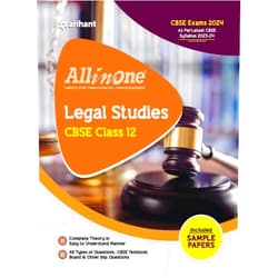 By Jyoti Singh (Author), Mansi Sharma (Author) Arihant All In One Class 12th Legal Studies for CBSE Exam 2024