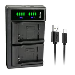 Kastar LTD2 USB Battery Charger Replacement for Panasonic DMW-BCM13, DMW-BCM13E, DMW-BCM13PP Battery, VSK0800, VSK0801 Charger, Panasonic Lumix DMC-ZS40K DMC-ZS40S, Lumix DMC-ZS45 DMC-ZS45K